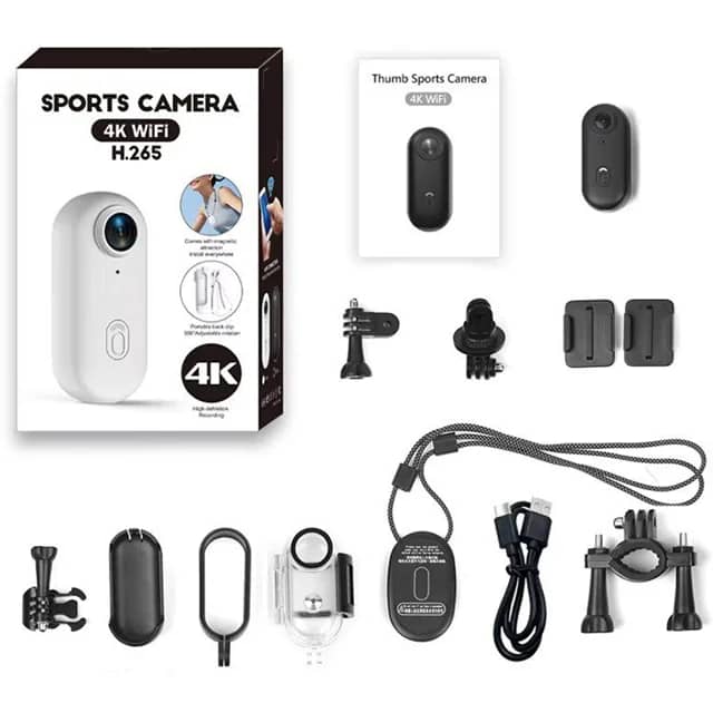 دوریبن ورزشی انگشتی مدل sport camera | H.265 4k