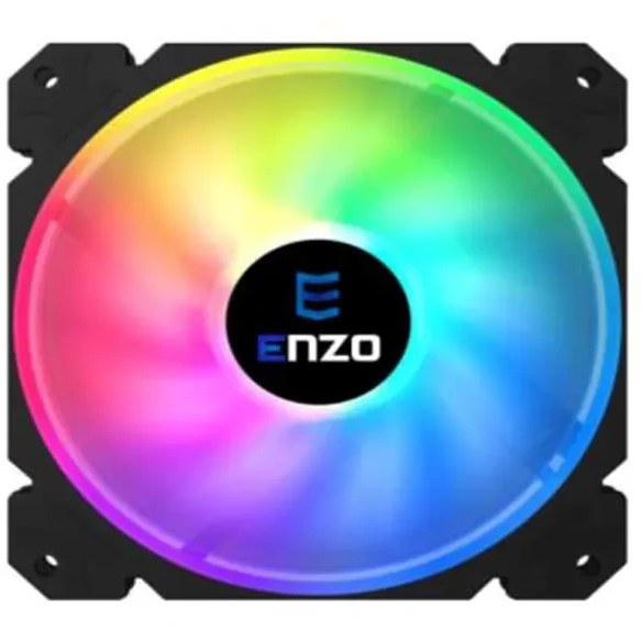 فن کیس انزو مدل FAN-003 RGB سایز ۱۲ سانتی متر